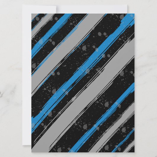 Uitnodiging tot geboorte Football Editable (Achterkant)