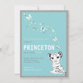  uitnodiging tot geboorte van White Tiger (Voorkant)