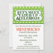 Uitnodiging tot gezinshereniging (Voorkant)