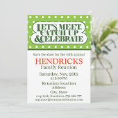 Uitnodiging tot gezinshereniging (Staand voorkant)