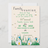 Uitnodiging tot gezinshereniging (Voorkant)