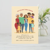 Uitnodiging tot gezinshereniging (Staand voorkant)