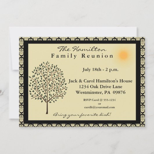 Uitnodiging tot gezinshereniging (Achterkant)