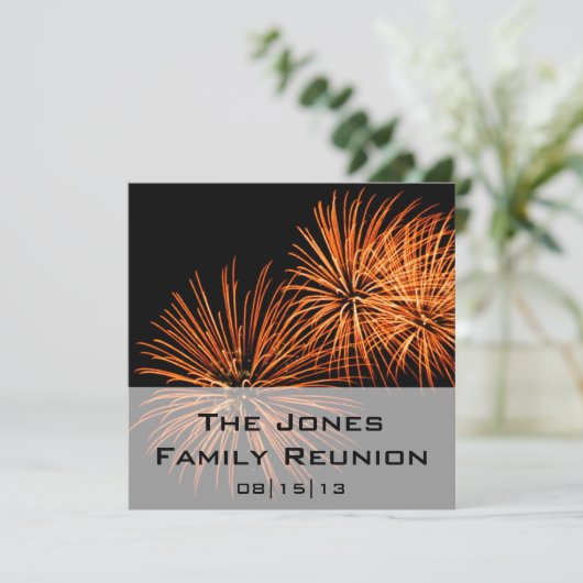 Uitnodiging tot gezinshereniging (Staand voorkant)