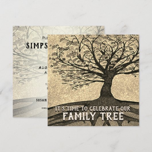 Uitnodiging tot gezinshereniging (Voorkant / Achterkant)