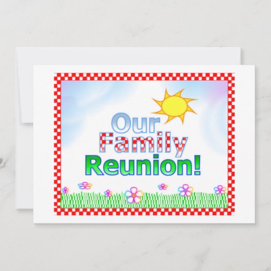 Uitnodiging tot gezinshereniging (Voorkant)