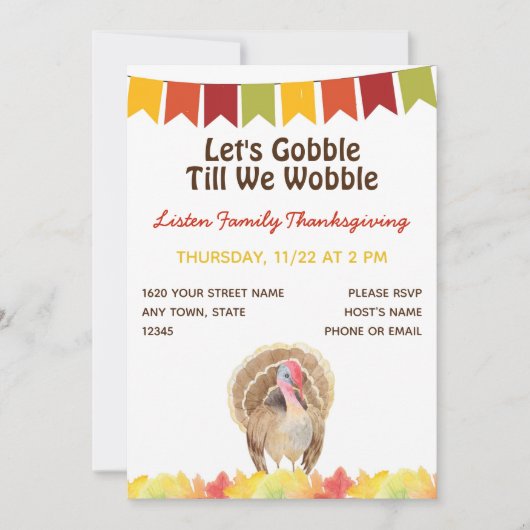 Uitnodiging tot gezinshereniging (Voorkant)