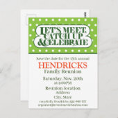 Uitnodiging tot gezinshereniging (Voorkant / Achterkant)