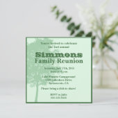 Uitnodiging tot gezinshereniging (Staand voorkant)