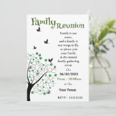 Uitnodiging tot gezinshereniging (Staand voorkant)