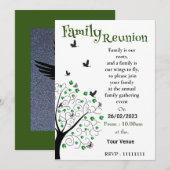 Uitnodiging tot gezinshereniging (Voorkant / Achterkant)