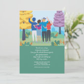 Uitnodiging tot gezinshereniging (Staand voorkant)