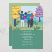 Uitnodiging tot gezinshereniging (Voorkant / Achterkant)