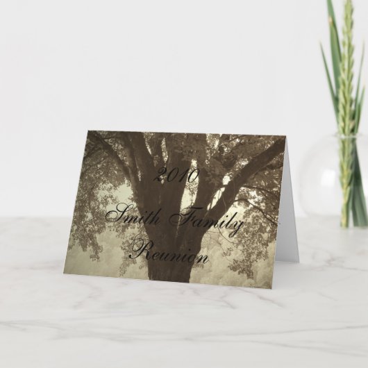 Uitnodiging tot gezinshereniging (Voorkant)