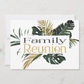 Uitnodiging tot gezinshereniging bij Picnic Party (Voorkant)