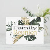 Uitnodiging tot gezinshereniging bij Picnic Party (Staand voorkant)