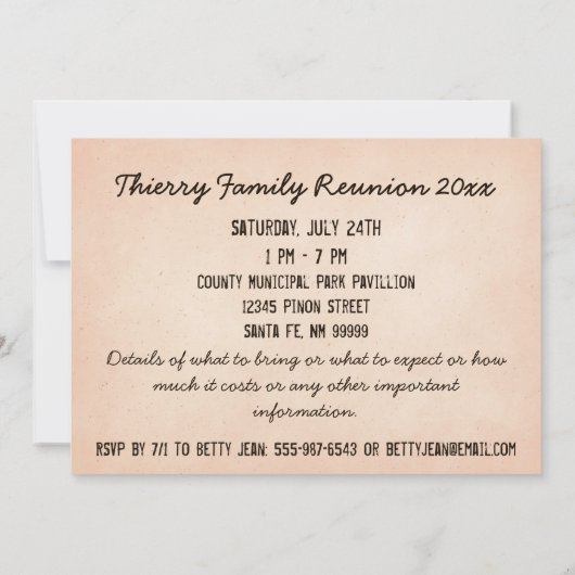 Uitnodiging tot gezinshereniging in het hoogste la (Achterkant)