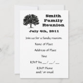 Uitnodiging tot gezinshereniging met envelop (Achterkant)