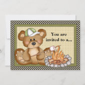 Uitnodiging tot gezinshereniging van Camping Beer (Voorkant)