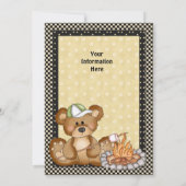 Uitnodiging tot gezinshereniging van Camping Beer (Achterkant)