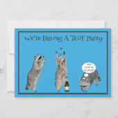 Uitnodiging tot Goddank Het is Vrijdag Partij (Voorkant)