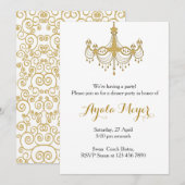 Uitnodiging tot goudhandelaarster (Voorkant / Achterkant)