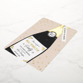 Uitnodiging tot goudkoorts in nieuwjaarsfeest (Gedraaid)