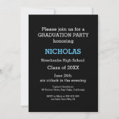 Uitnodiging tot gradation Party Custom Photo Card (Achterkant)