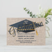 Uitnodiging tot graduatie (Staand voorkant)