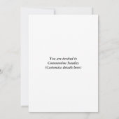 Uitnodiging tot grensoverschrijdende zondagse bull (Achterkant)