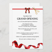 Uitnodiging tot grote opening (Voorkant / Achterkant)