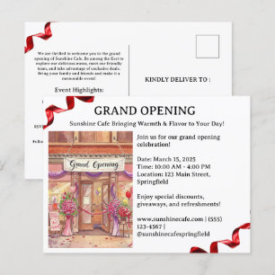 Uitnodiging tot grote opening