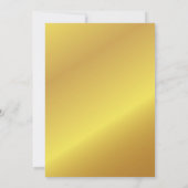 Uitnodiging tot grote opening voor Black and Gold  (Achterkant)