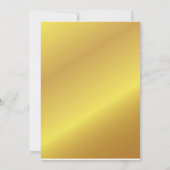 Uitnodiging tot grote opening voor Black and Gold  (Achterkant)