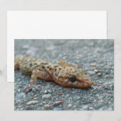 Uitnodiging tot hagedis (Voorkant / Achterkant)