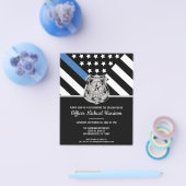 Uitnodiging tot handhaving van de wet op de politi flyer (Enkel)