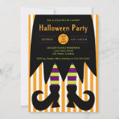 Uitnodiging tot heek van Halloween Party (Voorkant)