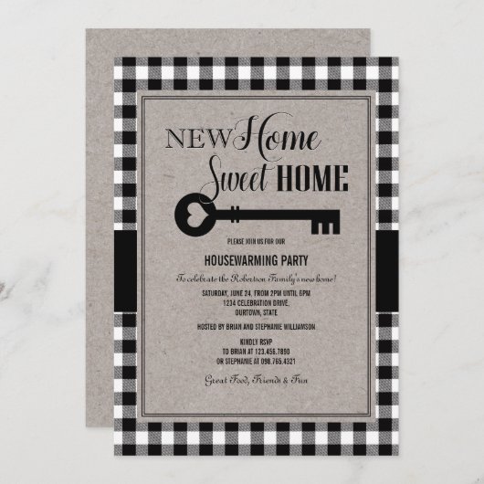 Uitnodiging tot herdenking van de dag van de Tweed (Voorkant / Achterkant)