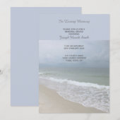 Uitnodiging tot herdenking van de douane - ieder t (Voorkant / Achterkant)