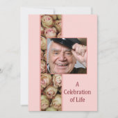 Uitnodiging tot herdenking van de levensdenkdienst (Voorkant)