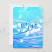 Uitnodiging tot herdenking van hedendaagse blauwe  (Achterkant)