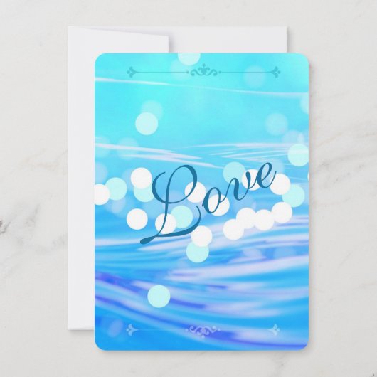 Uitnodiging tot herdenking van hedendaagse blauwe  (Achterkant)