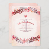 Uitnodiging tot herdenking van zoete zalm (Voorkant / Achterkant)