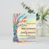 Uitnodiging tot hereniging budgetfamilie (Staand voorkant)