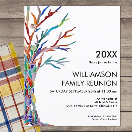 Uitnodiging tot hereniging budgetfamilie