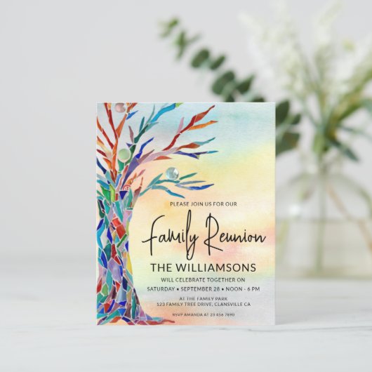 Uitnodiging tot hereniging budgetfamilie