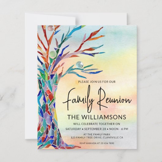 Uitnodiging tot hereniging budgetfamilie