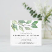 Uitnodiging tot hereniging budgetfamilie (Staand voorkant)