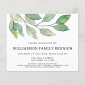 Uitnodiging tot hereniging budgetfamilie (Voorkant)