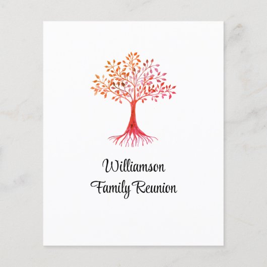 Uitnodiging tot hereniging budgettair reustige fam (Achterkant)